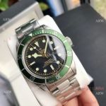 GD Factory Tudor Heritage Black Bay Green Matte Bezel Watch Citizen 8215 Automatic